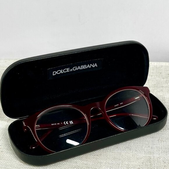 Dolce & Gabbana Black Eyeglass/Sunglass Case – Iconic Designer Protection - Picture 7 of 12